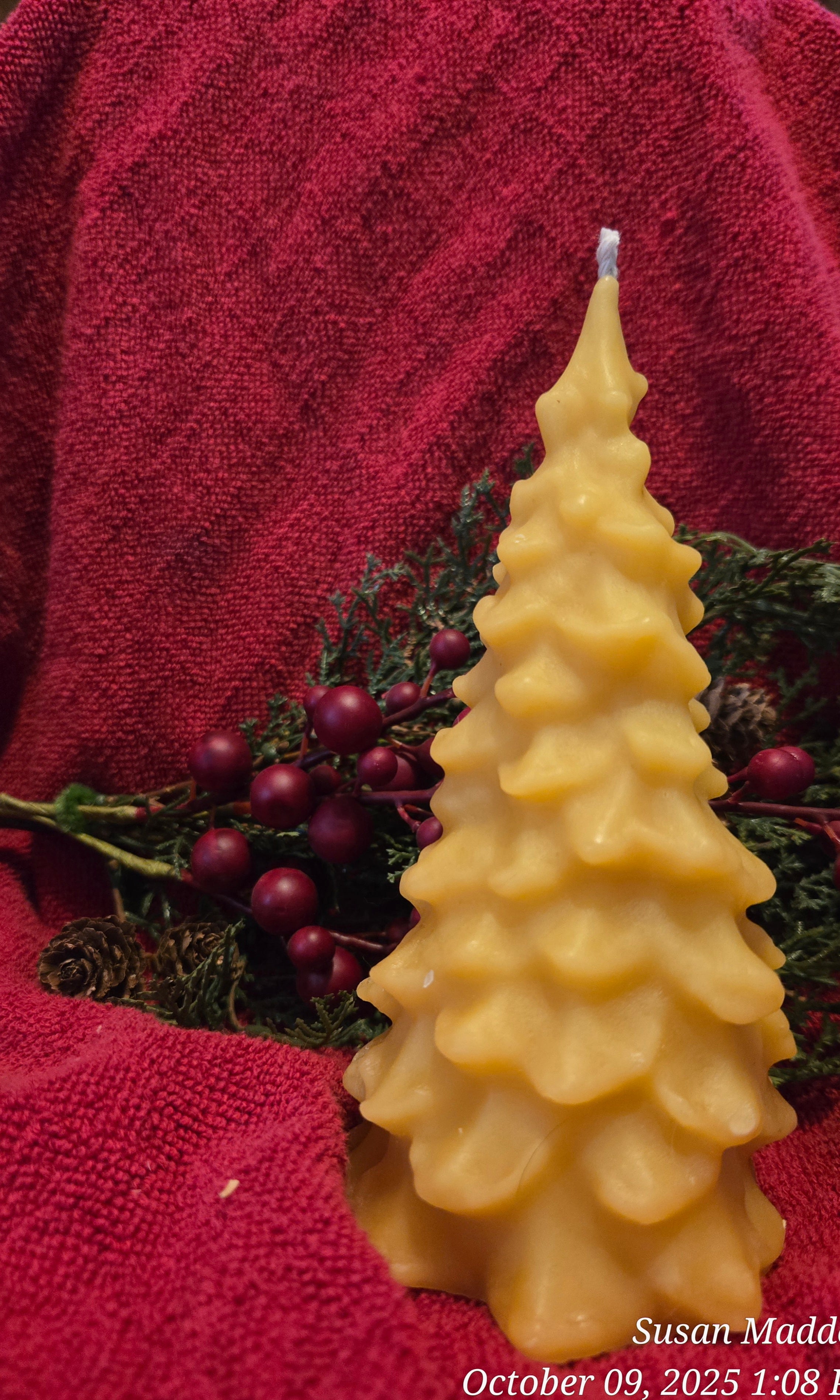 Hand-poured Beeswax Candles